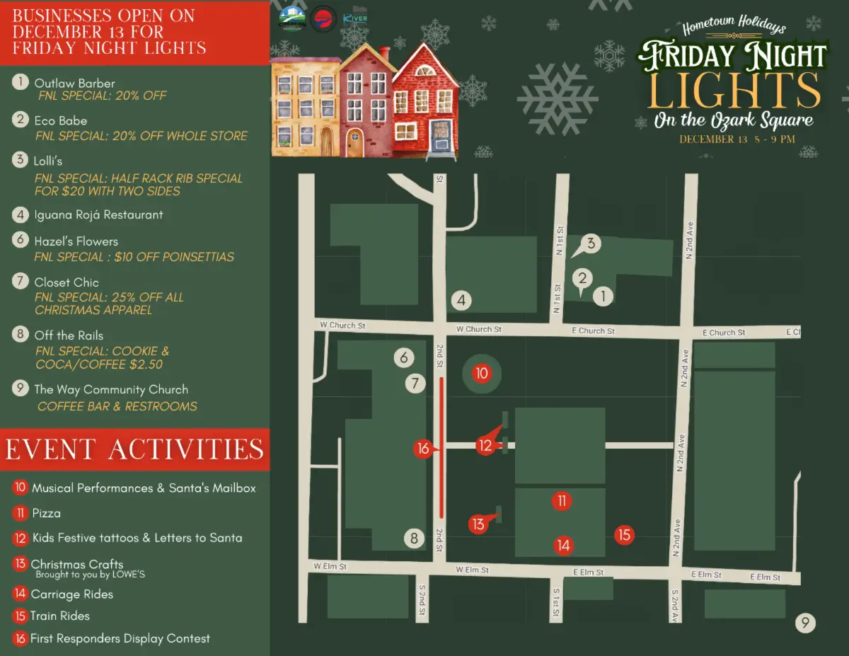 Friday Night Lights Map